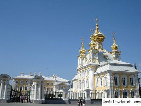 Museum Church building description and photos - Russia - St. Petersburg: Peterhof