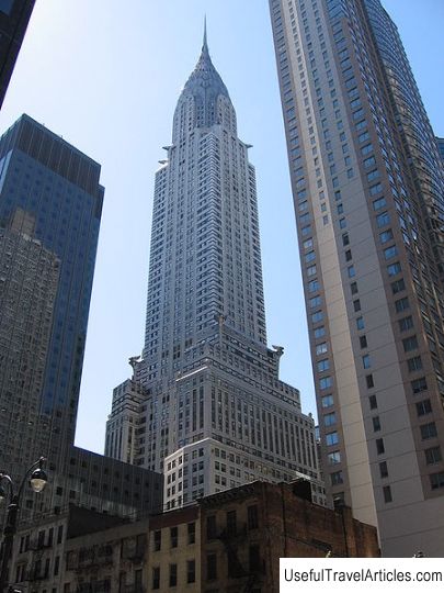 Chrysler Building description and photo - USA: New York