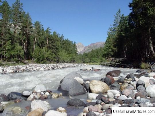 Baksan river description and photo - Russia - Caucasus: Elbrus region