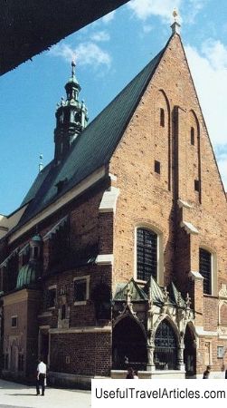Church of St. Barbary (Kosciol sw. Barbary) description and photos - Poland: Krakow