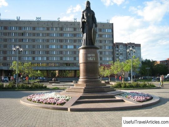 Monuments to Princess Olga description and photos - Russia - North-West: Pskov