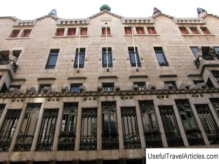 Palacio Guell description and photos - Spain: Barcelona