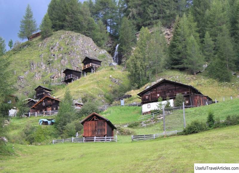 Alpine mills (Apriacher Stockmuehlen) description and photos - Austria: Heiligenblut