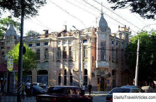 House of the merchant F. A. Satov description and photo - Russia - Volga region: Saratov