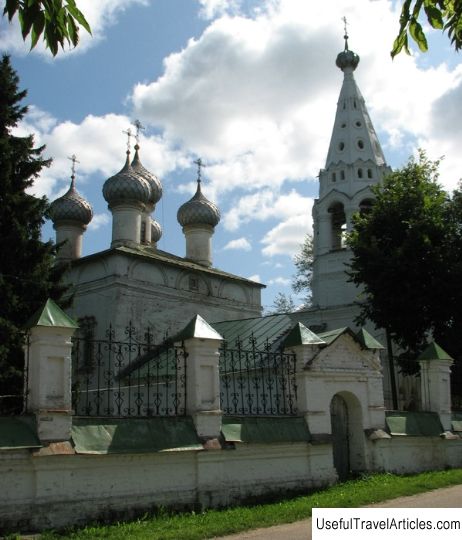 Church of St. John the Divine in Ipatievskaya Sloboda description and photos - Russia - Golden Ring: Kostroma