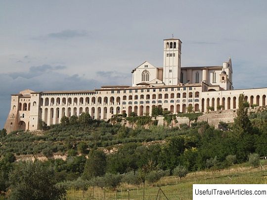 Church of San Francesco (Basilica di San Francesco d'Assisi) description and photos - Italy: Assisi