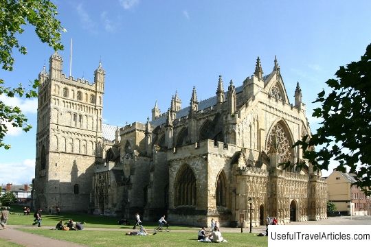 Exeter Cathedral description and photos - Great Britain: Exeter