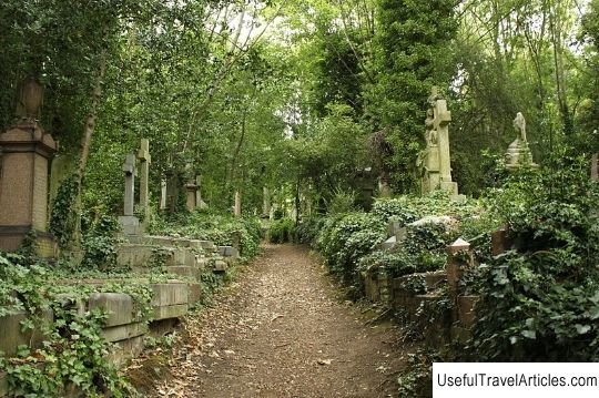 Highgate Cemetery description and photos - Great Britain: London