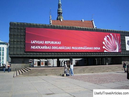 Museum of the Occupation of Latvia (Latvijas Okupacijas muzejs) description and photo - Latvia: Riga