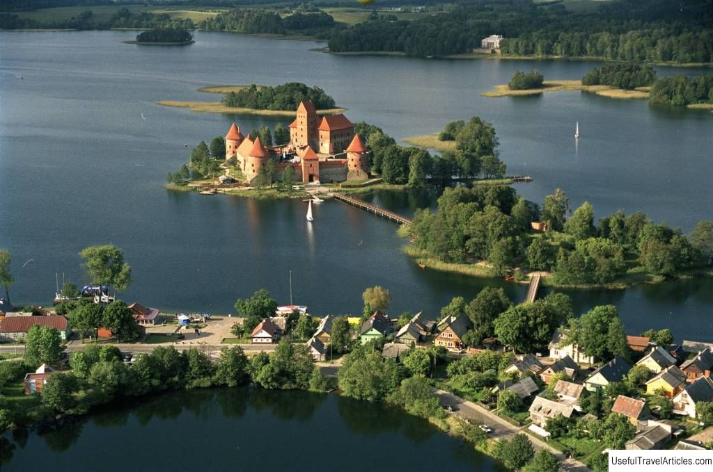 Trakai castle (Traku salos pilis) description and photos - Lithuania: Trakai