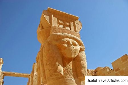 Temple of Queen Hatshepsut in Thebes (Hatshepsut Temple) description and photos - Egypt: Luxor