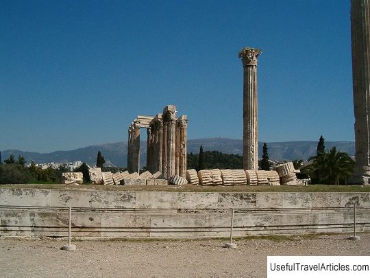 Temple of Olympian Zeus description and photos - Greece: Athens
