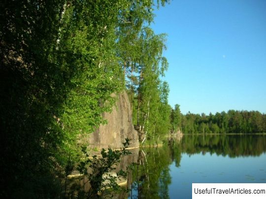 Lake Yastrebinoe description and photo - Russia - Leningrad region: Priozersky district