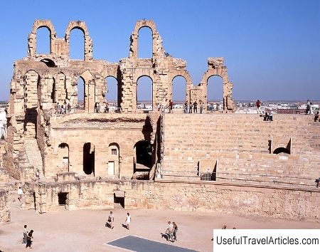 Amphitheater (Coliseum) description and photos - Tunisia: El Jem