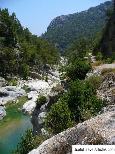 Goynuk Canyon description and photos - Turkey: Kemer