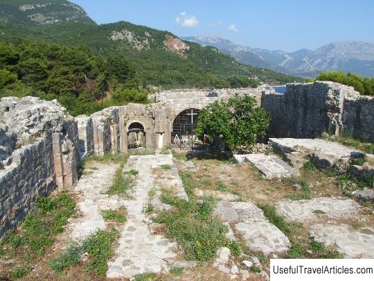 Ratac Abbey description and photos - Montenegro: Sutomore