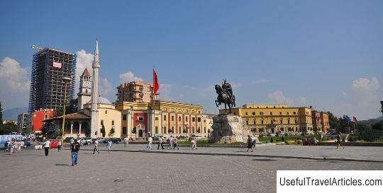 Skanderbeg Square description and photos - Albania: Tirana