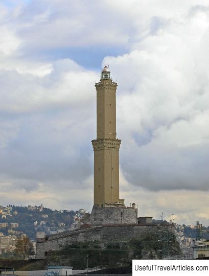 Lighthouse Lanterna description and photos - Italy: Genoa