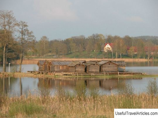Araisu lake castle (Araisu ezerpils) description and photos - Latvia: Cesis