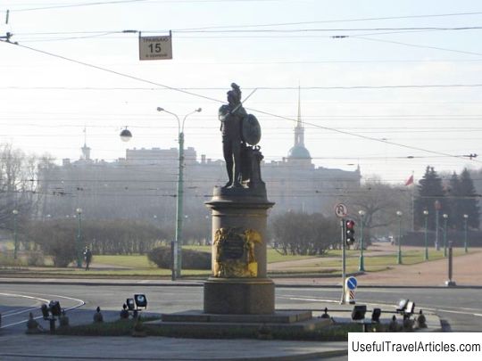 Monument to A. V. Suvorov description and photo - Russia - St. Petersburg: St. Petersburg