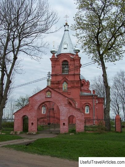 Church of St. Nicholas the Wonderworker in the village of Kotly description and photos - Russia - Leningrad region: Kingiseppsky district
