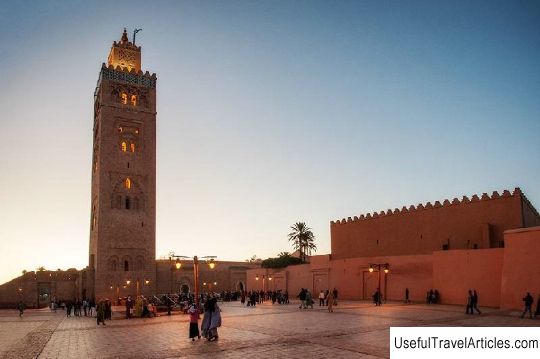 Koutoubia Mosque description and photos - Morocco: Marrakesh