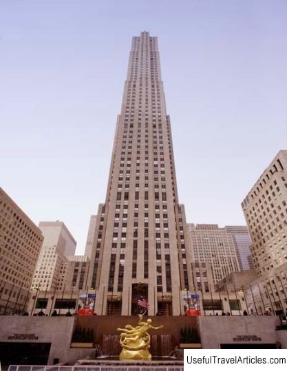 Rockefeller Center description and photos - USA: New York