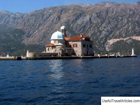 The island of the Virgin on the Reef (Gospa od Skrpjela) description and photos - Montenegro: Perast