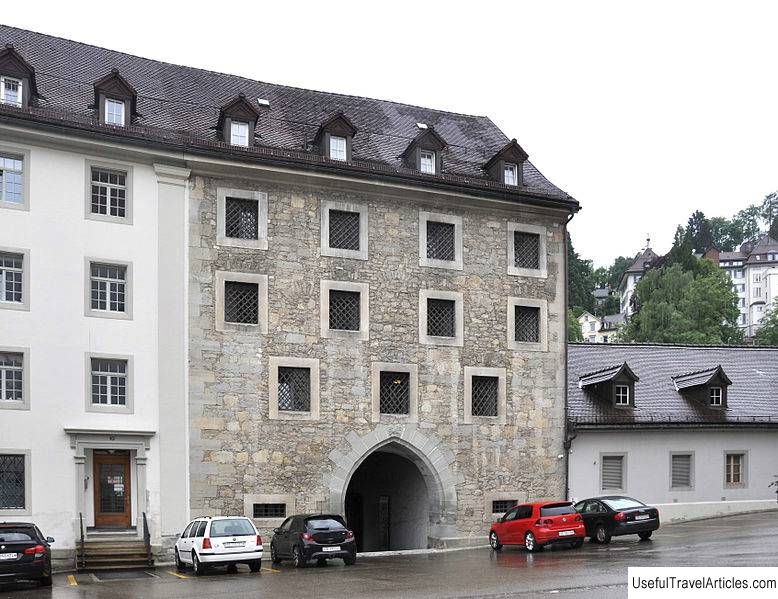 Gate of St. Charles (Karlstor) description and photos - Switzerland: St. Gallen