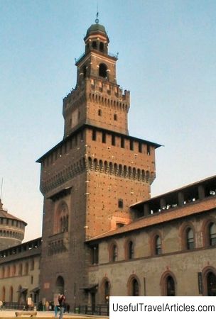 Sforza Castle (Castello Sforzesco) description and photos - Italy: Milan