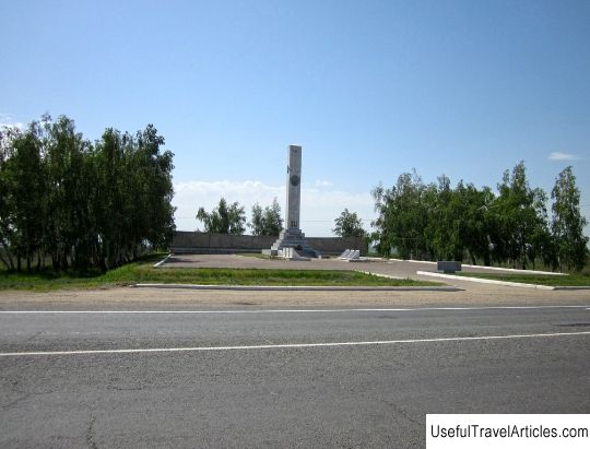 Monument to soldiers-drivers description and photo - Russia - Volga region: Saratov