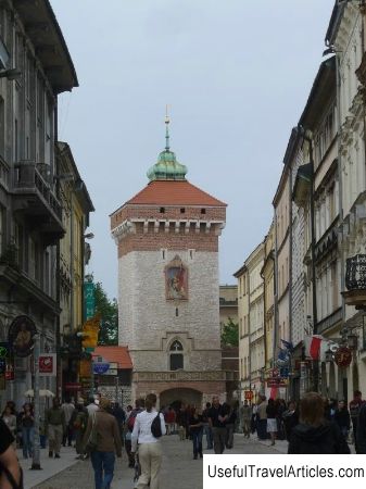 Florian Gate (Brama sw. Floriana) description and photos - Poland: Krakow