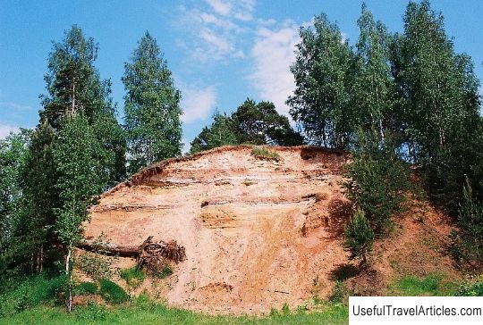 Borshchovskie caves description and photos - Russia - Leningrad region: Luga district