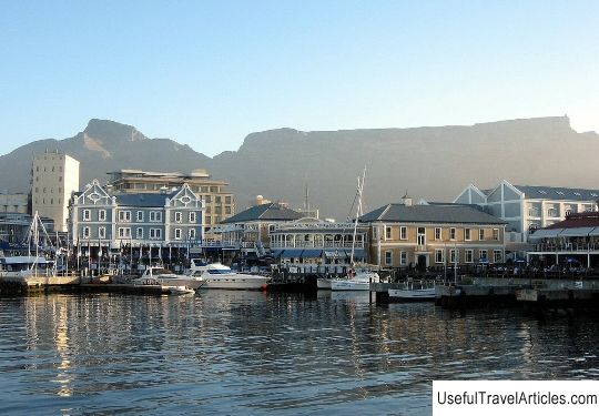 Cape Town Waterfront, The Victoria and Alfred Waterfront in…