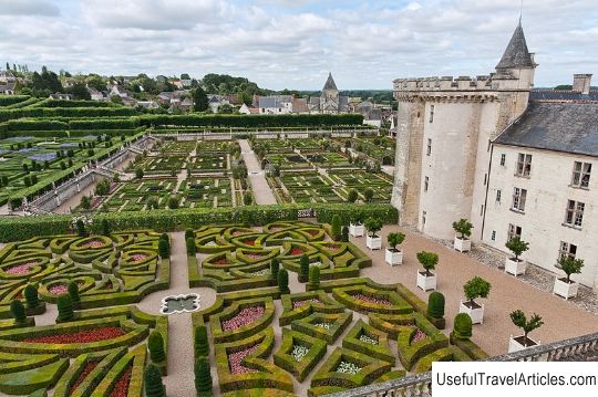 Castle and gardens of Villandry (Chateau de Villandry) description and photos - France: Loire Valley