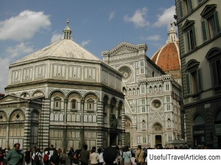 Baptistery description and photos - Italy: Florence