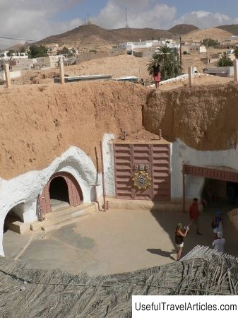 Troglodyte house description and photos - Tunisia: Matmata