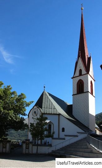 Parish Church of Solden (Pfarrkirche Maria Heimsuchung) description and photos - Austria: Solden