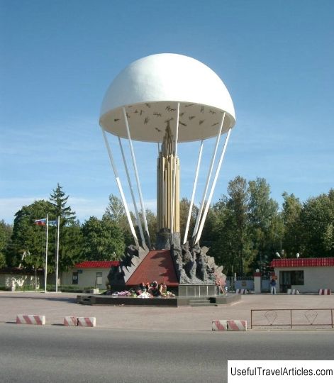 Monument to the paratroopers of the 6th company description and photo - Russia - North-West: Pskov