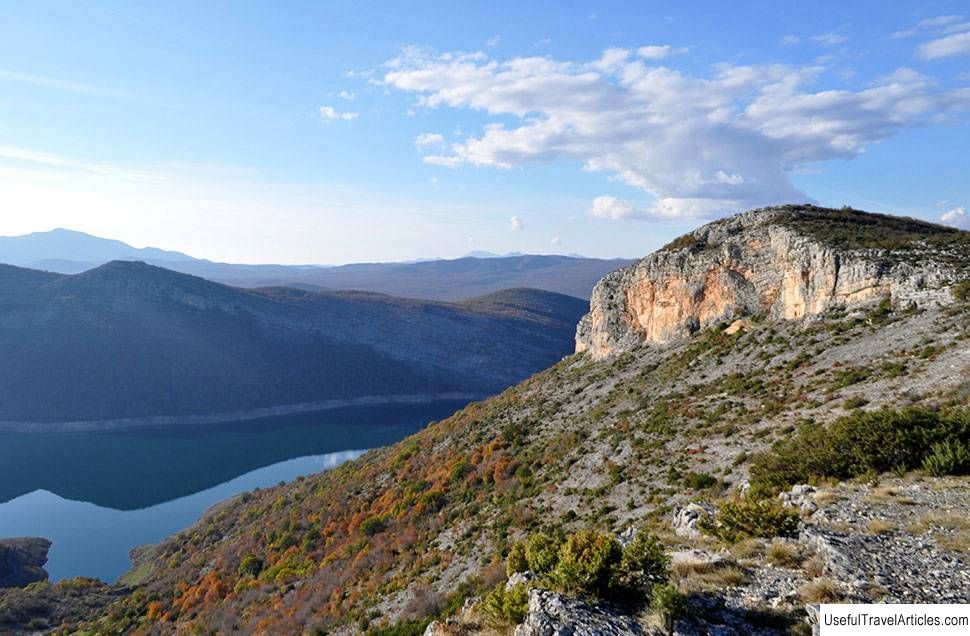 Red rock (Crvena Stijena) description and photos - Montenegro: Niksic