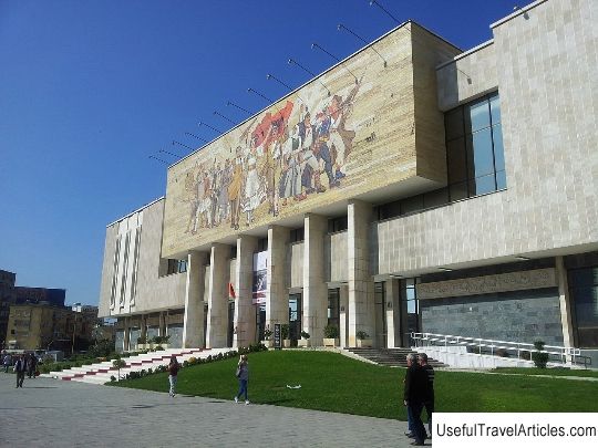 National History Museum (Muzeu Historik Kombetar) description and photos - Albania: Tirana