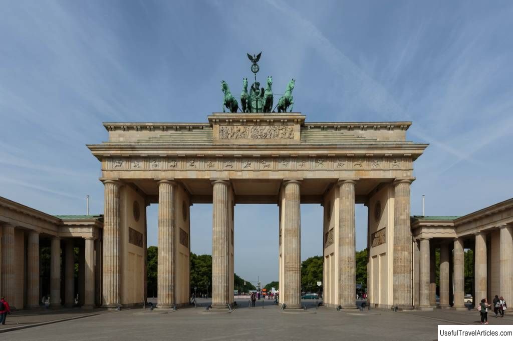 Brandenburger Tor description and photos - Germany: Berlin