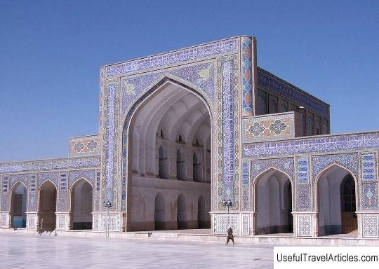 Juma Mosque (Friday Mosque of Herat) description and photo - Afghanistan: Herat