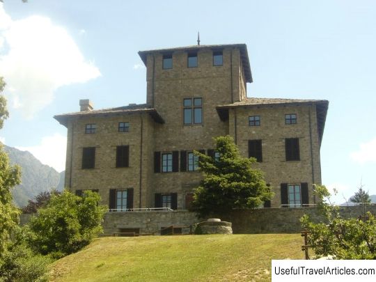 Castle of Baron Gamba (Castello baron Gamba) description and photos - Italy: Val d'Aosta