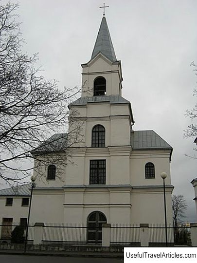 Catholic Church of St. Andrew Boboli description and photos - Belarus: Polotsk
