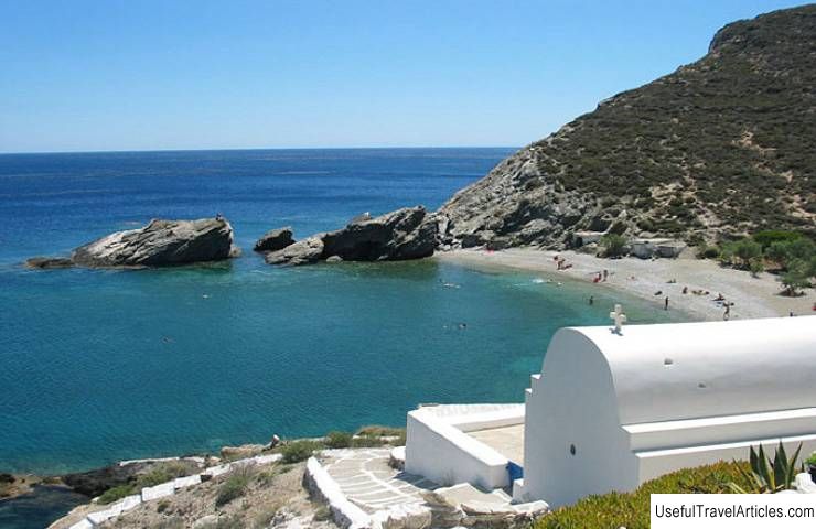Agios Nikolas beach description and photos - Greece: Folegandros Island