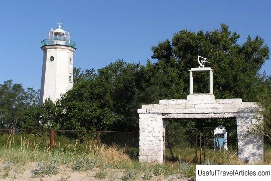 Belosaraysky lighthouse description and photos - Ukraine: Belosarayskaya spit