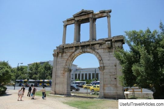 Arch of Hadrian description and photos - Greece: Athens
