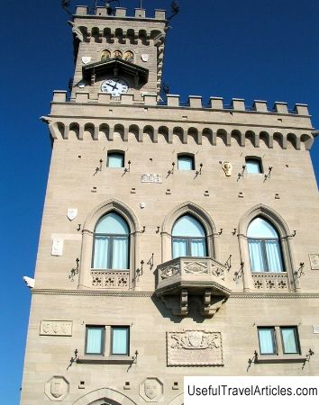 Government Palace (Palazzo Publico) description and photos - San Marino: San Marino