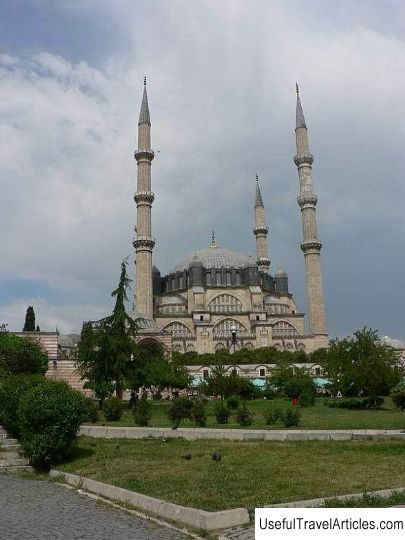 Selimiye Camii Mosque description and photos - Turkey: Edirne